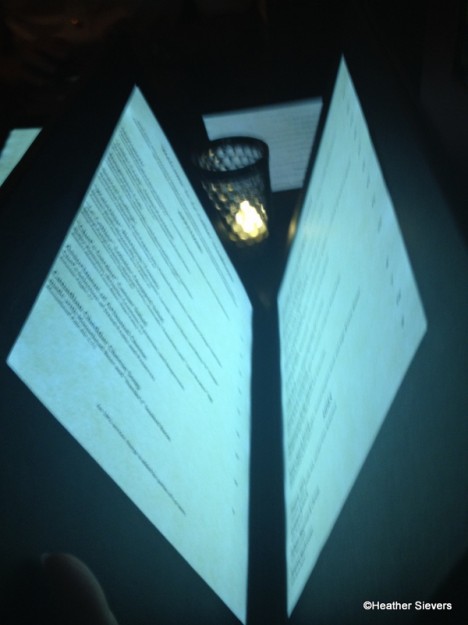 Lit Le Cellier Menu