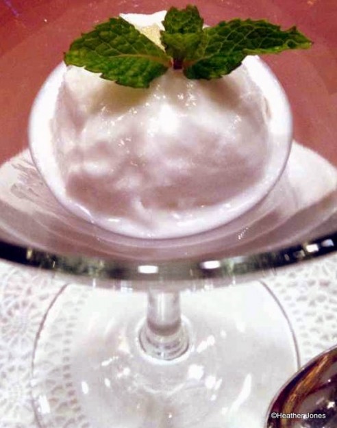 coconut sorbet