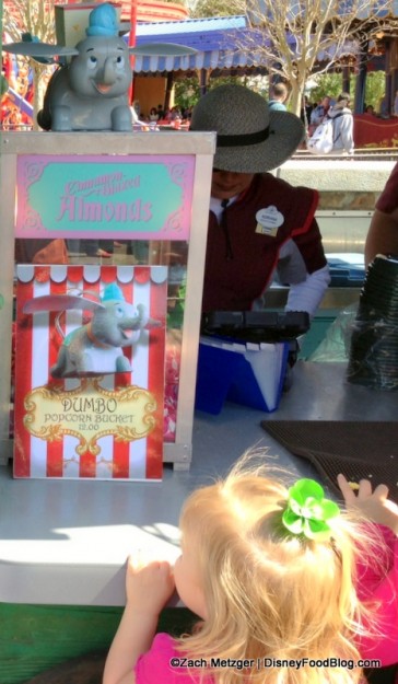 Admiring the new Dumbo Popcorn Container