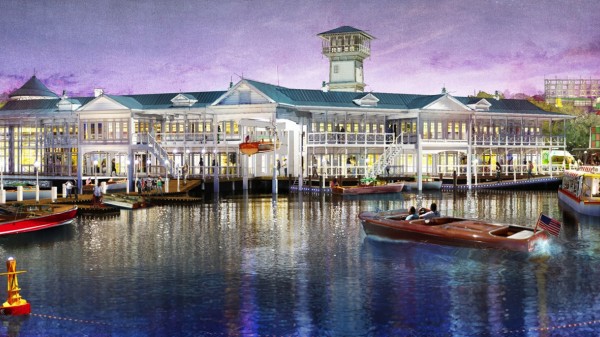 An Artist's Rendering of Disney Springs -- The Landing
