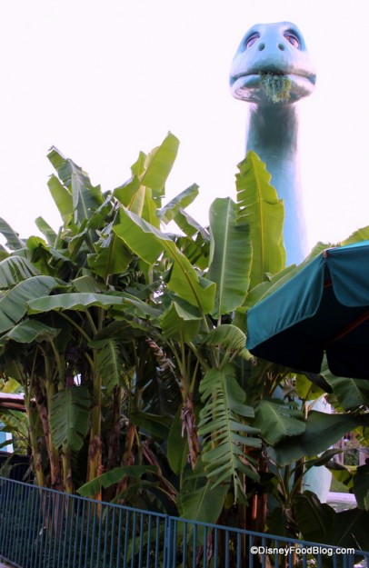 Gertie Peeking Over the Trees