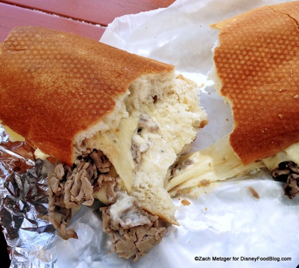 Hot Roast Beef Cross Section