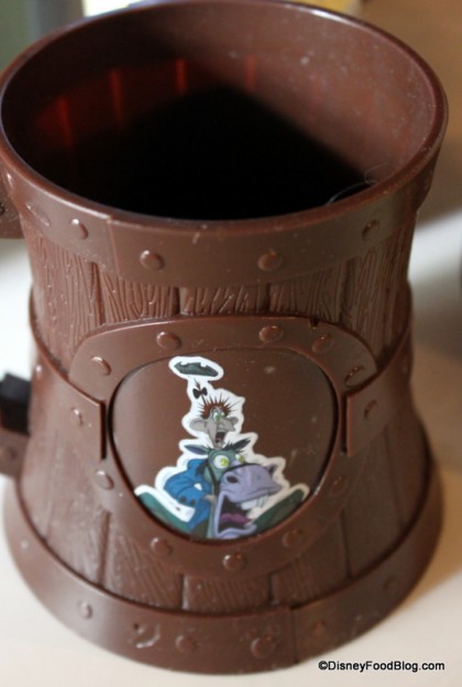 Icabod Crane side of souvenir mug