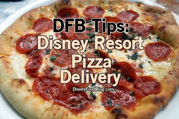 Disney Resort Pizza Delivery Details