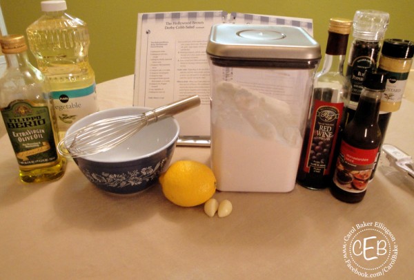 Cobb Salad Dressing Ingredients