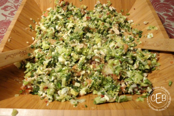 Cobb Salad Tossed Together