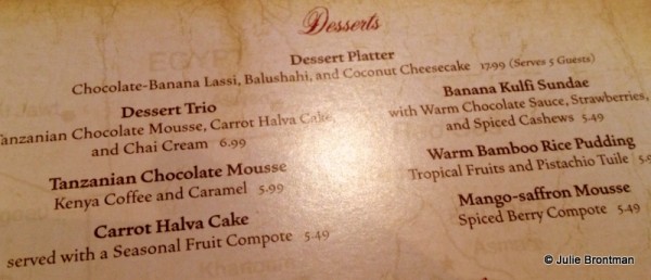 Desserts