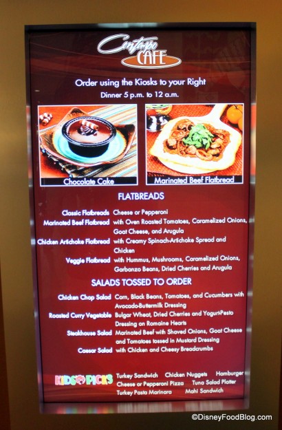 Menu 1 Contempo Cafe