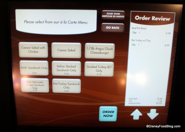 Ordering process 2 Contempo Cafe