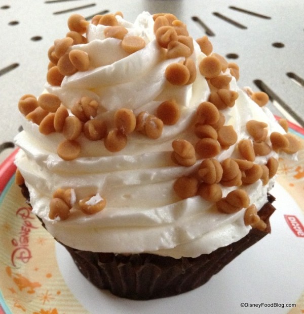 PB&J Cupcake Close-Up