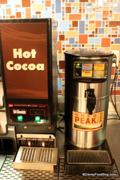 cocoa and tea Contempo Cafe