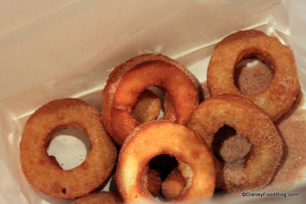 drunken donuts in bag close up territory lounge