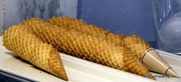 Cones at L'Artisan des Glaces
