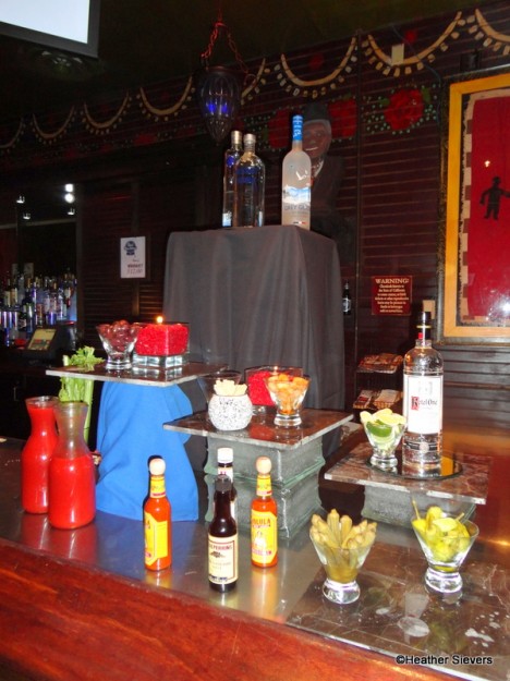 House of Blues Build Your Own Bloody Mary Bar