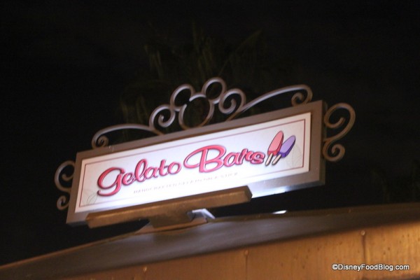 Gelato Bars Kiosk