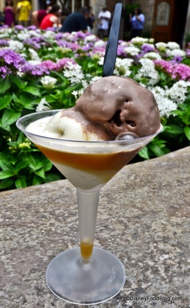 Ice Cream Martini at Epcot's France 1