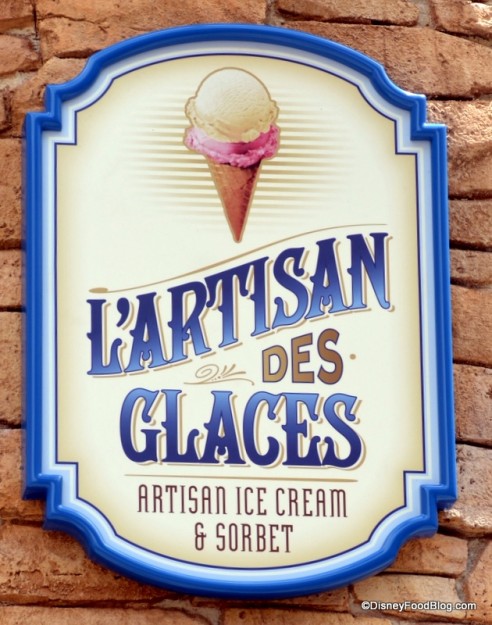 L'Artisan des Glaces Sign