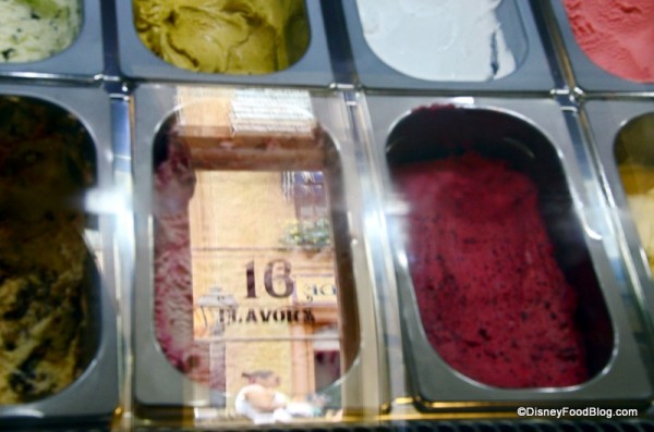 Sorbets at Epcot's France