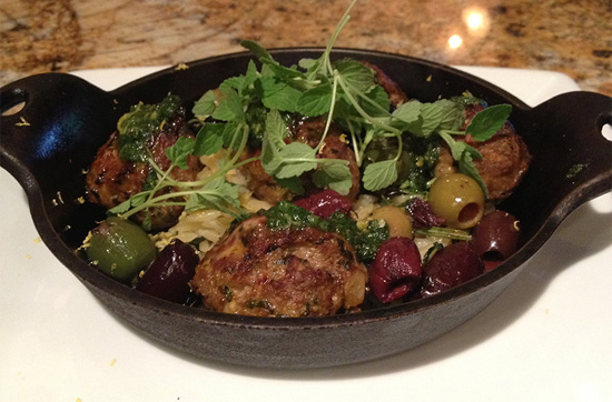 Three Meatball Appetizer