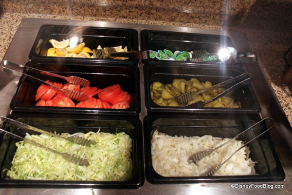 condiment station Roaring Fork