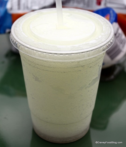 frozen lemonade close up Herbie's Drive-in