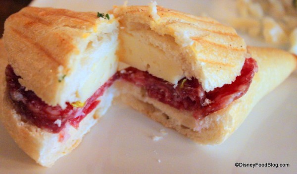 panini inside Tutto Gusto