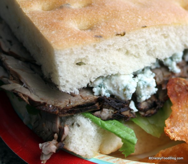 sandwich close up Roaring Fork