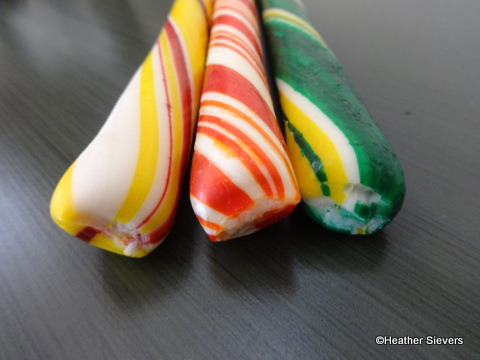 Candy Sticks Homemade Look