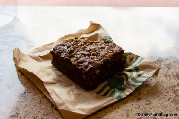Magic Kingdom Starbucks Brownie