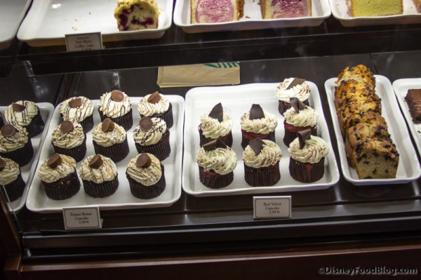 Magic Kingdom Starbucks Cupcakes