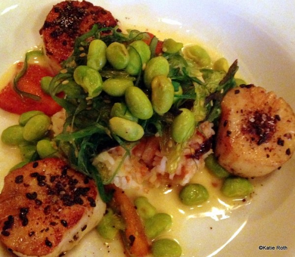 Sesame Seared Sea Scallops