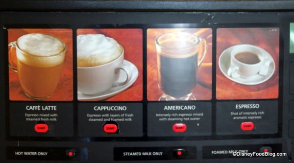 close up of specialty coffees Gasparilla Island Grill