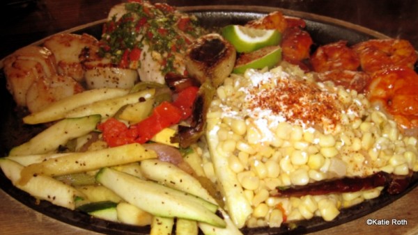 seafood Del Mar platter