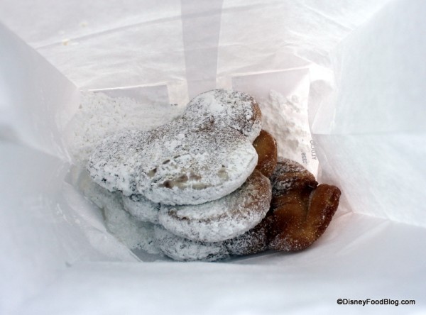 Beignets in bag Mint Julep Bar