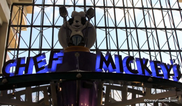 Chef Mickey's!