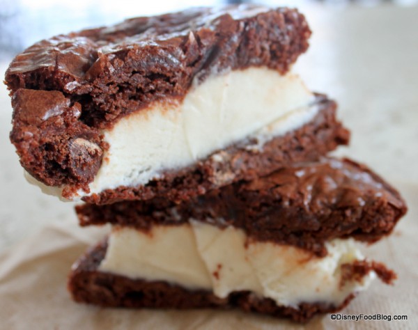 Cross Section Brownie Sandwich Earl of Sandwich