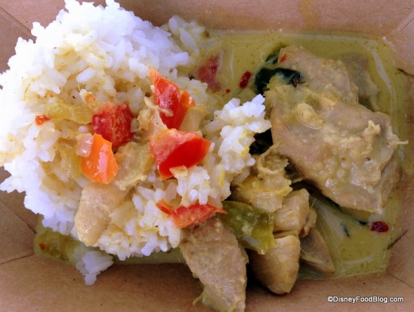 Lemongrass Chicken Curry with Coconut and Jasmine Rice