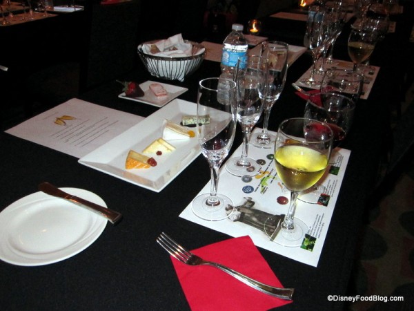 Place Setting 2 Base to Bubbles Seminar Food and Wine Classic