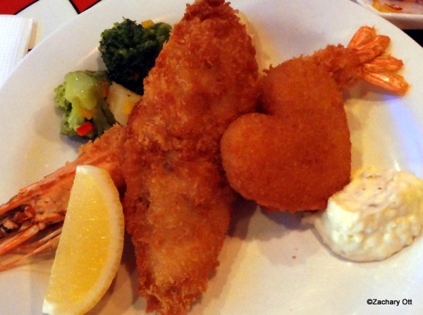 Queen of Hearts Fried Seafood Assortment