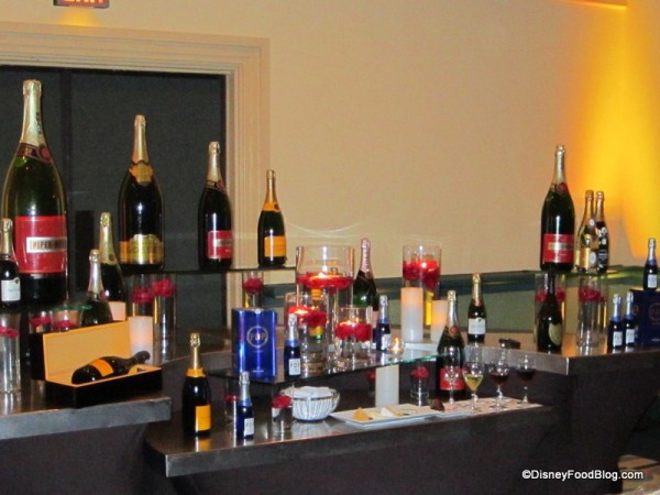 Table at the Front Base to Bubbles Seminar Food and Wine Classic