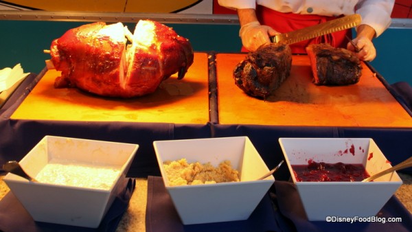 carved meats Chef Mickey's