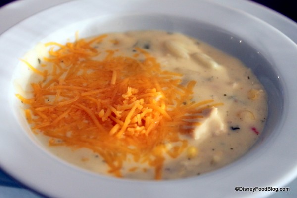 creamy chicken corn chowder Chef Mickey's