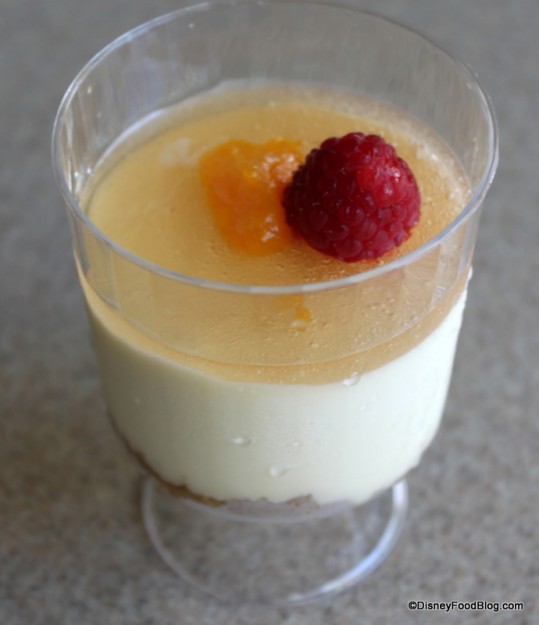 Animal Kingdom's Cheesecake in a Glass