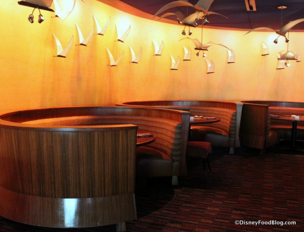 Gorgeous Lighting at Jiko Mellows Through the Evening to Mimic the African Sunset