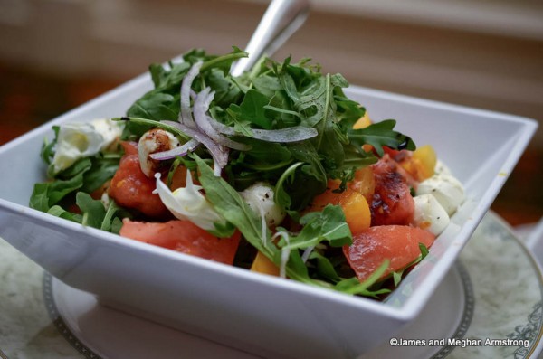DinnerSaladCaprese