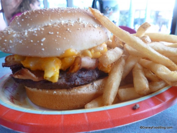 Mac and Cheese Burger