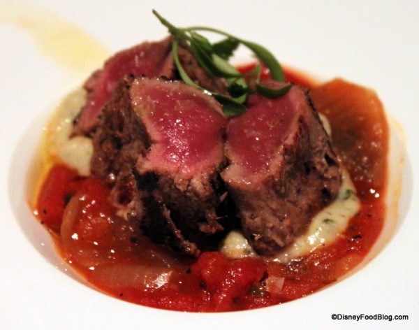 Grilled Wild Boar Tenderloin at Jiko