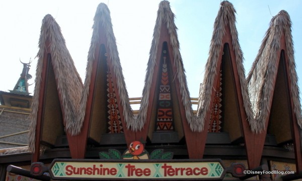 Roof and Sign Sunshine Tree Terrace