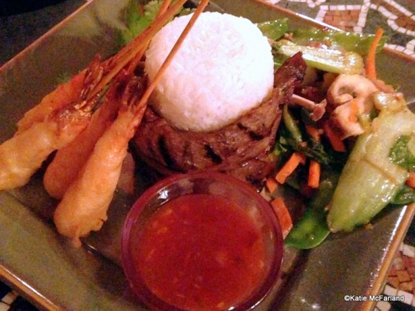 Shaoxing Steak and Shrimp