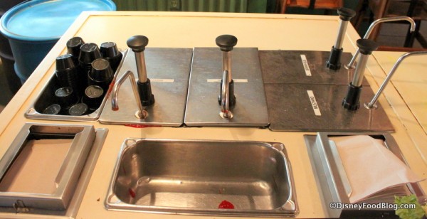 Condiment Bar Taste Pilots Grill